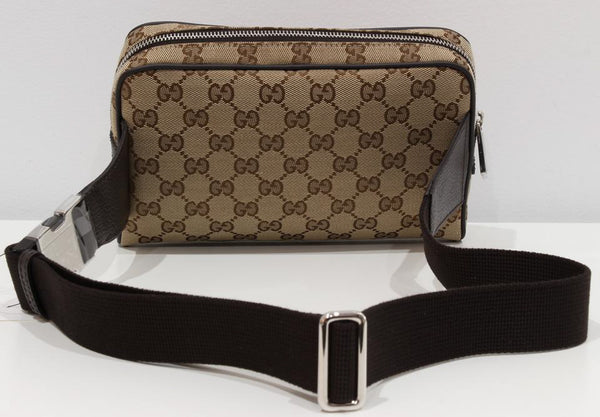 NEW GUCCI 449174 GG Guccissima Belt Bag Fanny Pack Bag