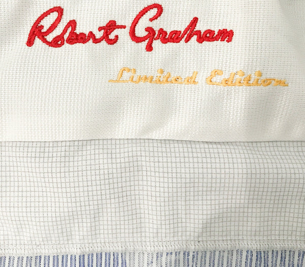 NWT ROBERT GRAHAM Men's Classic Fit Limited Edition Be Heard Cotton Shirt L