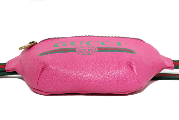 NEW GUCCI 527792 Leather Belt Bag Fanny Pack