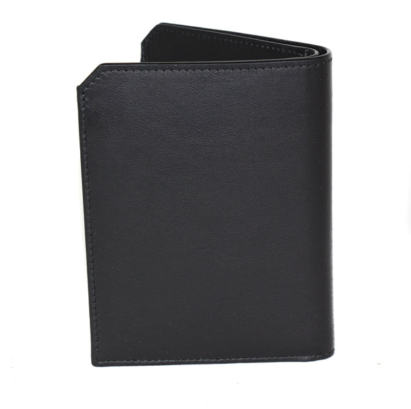 NEW MONTBLANC Urban Racing Spirit Perforated Leather Vertical Wallet, Black