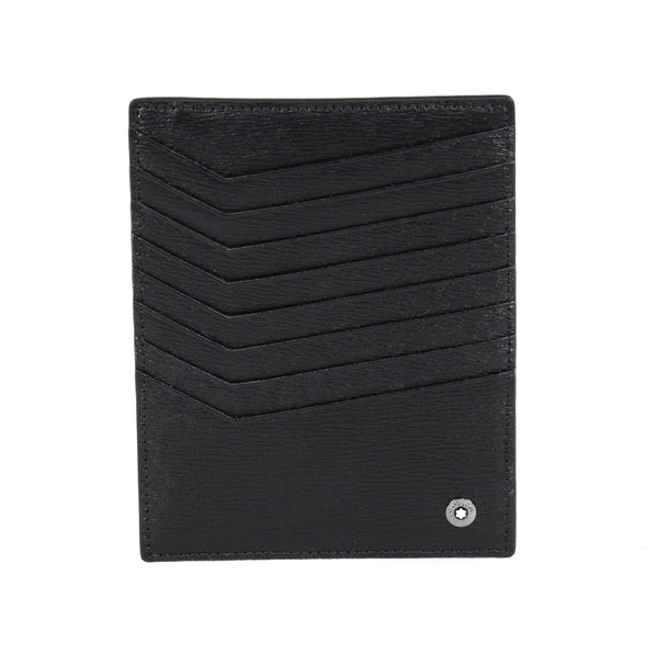 NEW MONTBLANC Westside Leather Long Pocket Credit Card Holder, Black