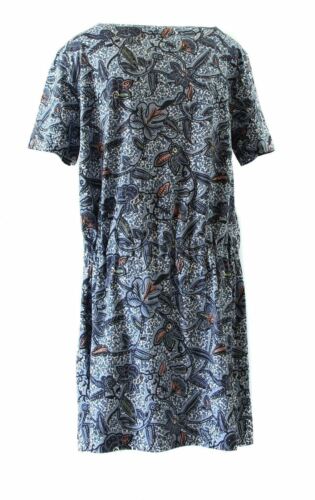 NWT $195 TORY BURCH Waist Pima Cotton T-Shirt Dress, Sz M