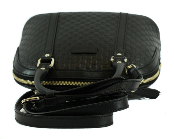 NEW/AUTHENTIC GUCCI 449654 GG Microguccissima Mini Dome Leather Crossbody Bag