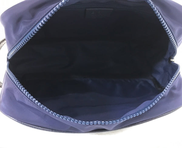 NEW GUCCI 510338 Men's GG Guccissima Nylon Toiletry Bag, Blue
