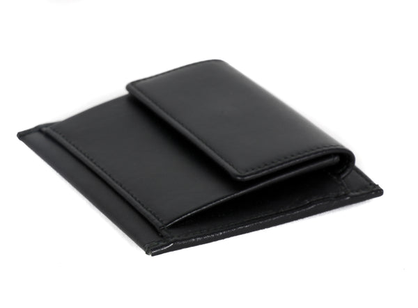 NEW MONTBLANC Nightflight Leather Coin Case Pocket Holder RFID Wallet