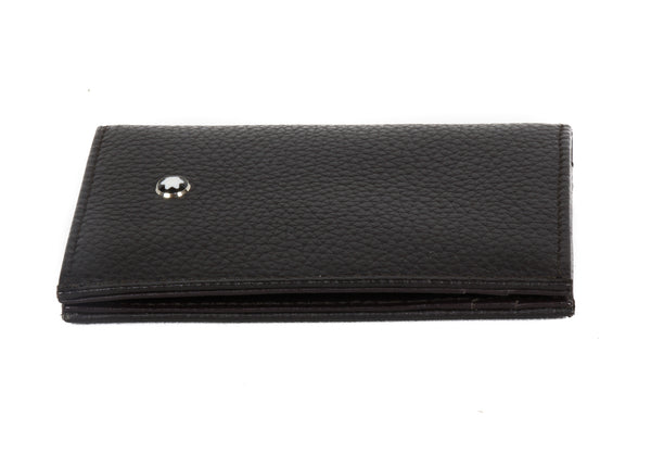 NEW MONTBLANC Meisterstuck Credit Card Holder Gusset Wallet, Brown