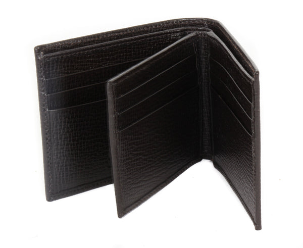 NEW MONTBLANC Men's Meisterstuck Leather Bifold Wallet, Brown