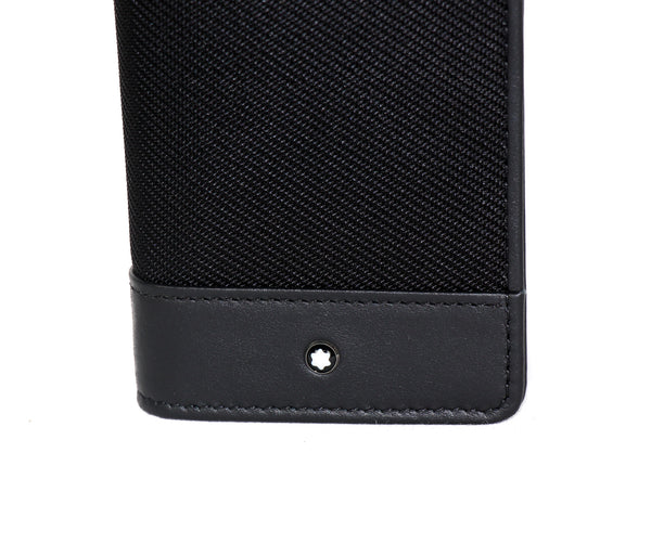 NEW MONTBLANC Nightflight Credit Card Holder Wallet, Black