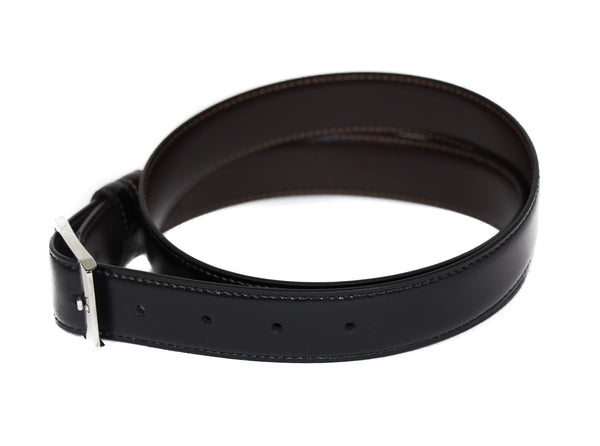 MONTBLANC Men's Classic Line Reversible Black Brown Leather Belt 36/90