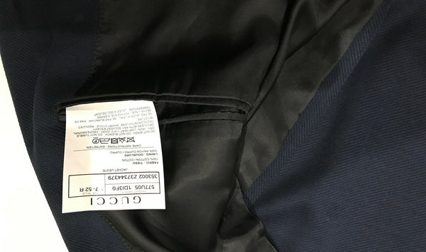 NEW/AUTHENTIC GUCCI 353002 Men's Cotton Jersey Jacket 52G/42US