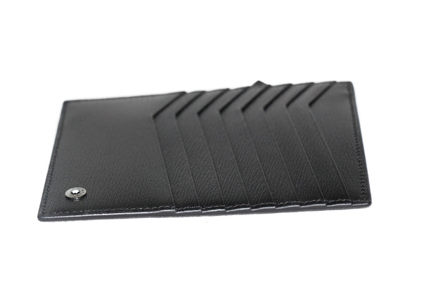 NEW MONTBLANC Westside Leather Long Pocket Credit Card Holder, Black